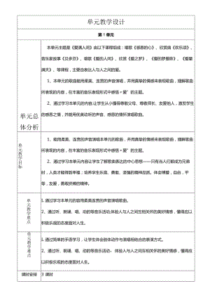 人教版六年级下册音乐感恩的心教案.docx