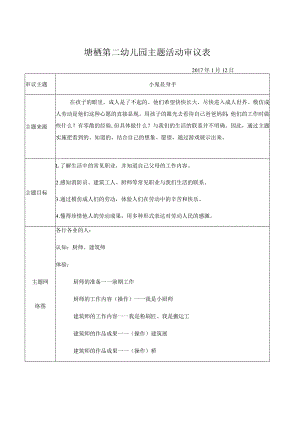 主题活动审议表-小鬼显身手.docx