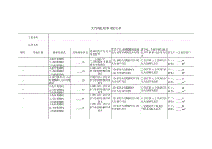 室内疏散楼梯查验记录.docx