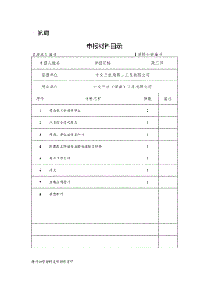 申报材料目录-政工师（湖南）.docx