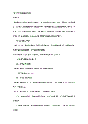 小布头奇遇记教（学）案.docx