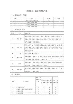 教室智慧化升级技术要求.docx