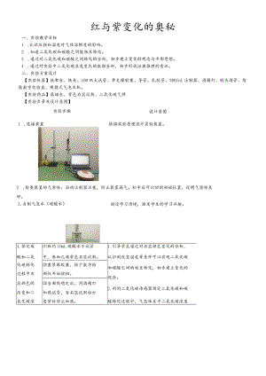 红与紫变化的奥秘说课稿.docx