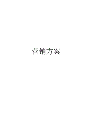 营销方案.docx