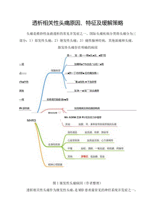 透析相关性头痛原因、特征及缓解策略.docx