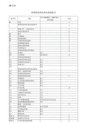 XX制衣企业质量手册.docx