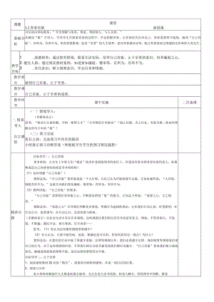 3.2+青春有格+教学设计+-2023-2024学年部编版道德与法治七年级下册.docx