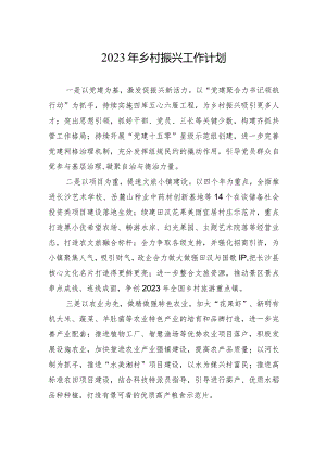 2023年乡村振兴工作计划（20230110）.docx