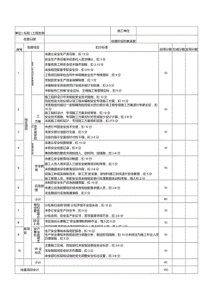 节后复工安全检查表（全面）.docx