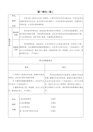 2025（统编版）道德与法治四年级下册全册教案（教学设计）.docx