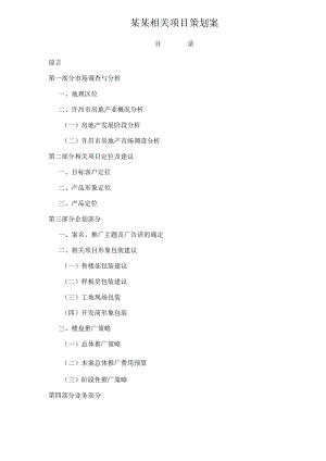 XX项目策划案doc49.docx