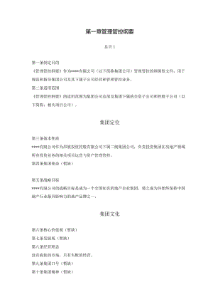 X房地产集团企业制度范文（全套）-165DOC.docx