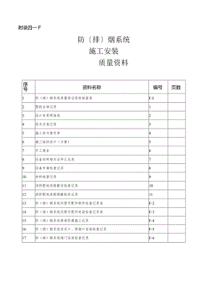 消防防排烟施工记录.docx