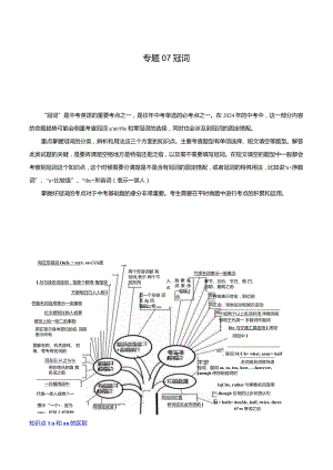 专题07冠词-解析版.docx