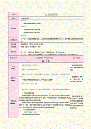 《客舱安全管理与应急处置》教案第2课机组资源管理.docx