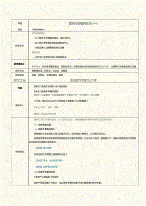 《消费心理学》教案第9课掌握销售的钥匙（一）.docx