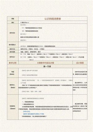 《网络营销》教案第3课认识网络消费者.docx