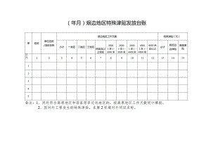 艰边地区特殊津贴发放台账.docx