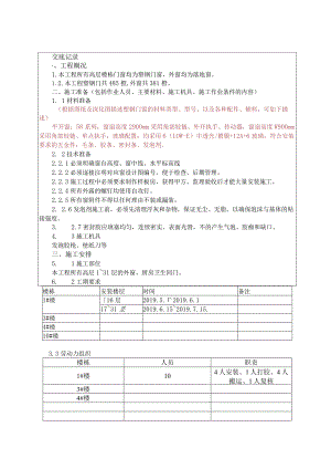 塑钢门窗安装技术交底.docx