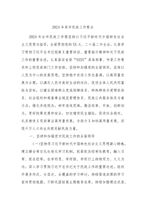 2024年某市民政工作要点.docx