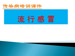 流行性感冒诊治现状.ppt