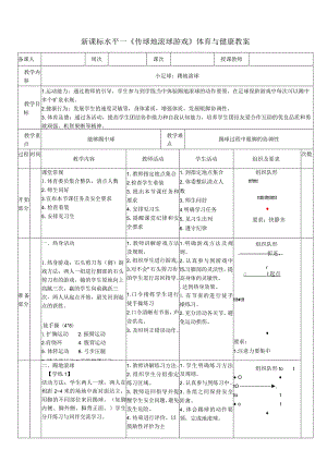 27水平一小足球《踢地滚球》教学设计高新宇.docx