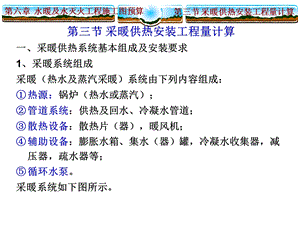 采暖供热安装工程量计算ppt（含示意图） .ppt