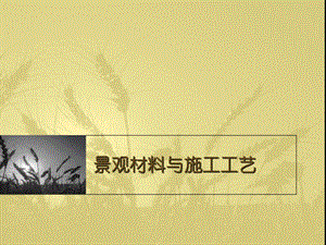 景观材料与施工工艺.ppt