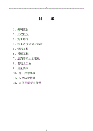 利兹瀚宫项目地下室施工方案.doc