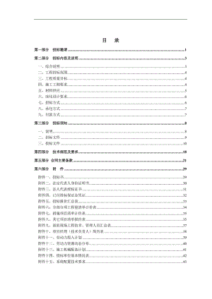 XX项目智能化工程施工招标文件.doc