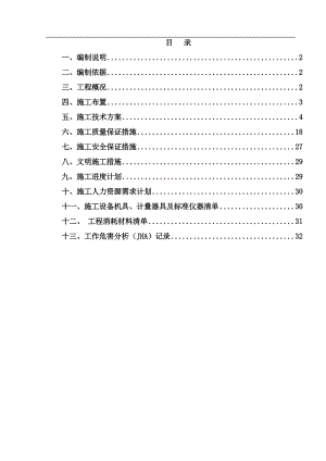 内蒙古某化工净化装置仪表安装工程施工方案.doc