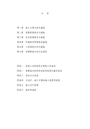 某安置房项目市政道路及景观工程施工组织设计.doc