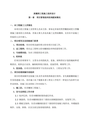 某棚洞工程施工组织设计.doc