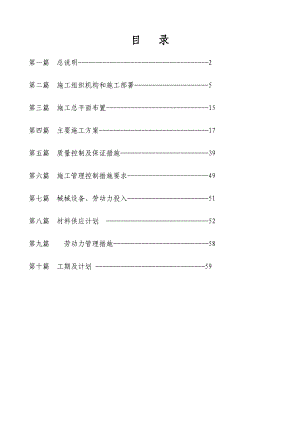 彭州某景观独立基础施工组织设计方案.doc