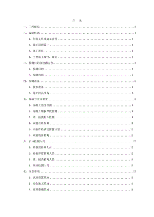 深圳某别墅区结构实体检验施工方案.doc