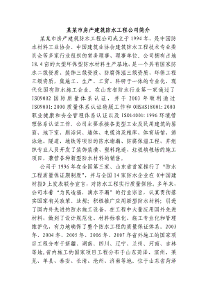 乐客城基础防水工程施工方案.doc