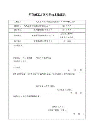 人工挖空灌注桩专项施工方案.doc