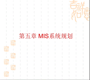 5MIS系统规划.ppt