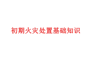 初期火灾处置基础知识.ppt
