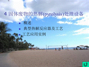 固体垃圾处理设备介绍PPT固体废物的热解处理设备.ppt