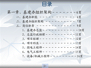 基建部组织架构流程.ppt