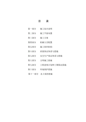 小农水工程施工组织设计.doc