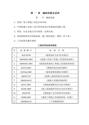 广场工程基础施工方案.doc