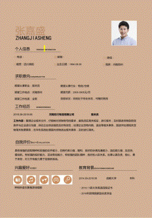 报关员个人求职简历模板简约个性.docx