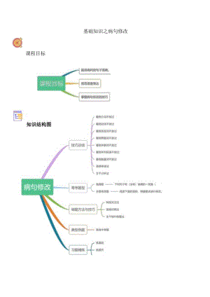 基础-病句修改讲义（教师版）.docx