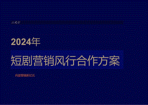 短剧营销风行合作方案.docx