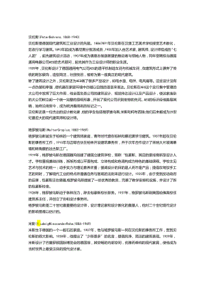 20世纪50名著名设计师传略.docx