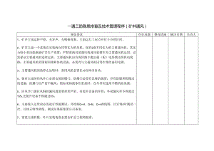 一通三防隐患排查及技术管理程序2024-7-20.docx