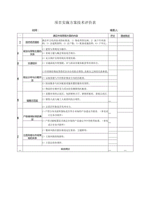 04 项目实施方案技术评价表.docx
