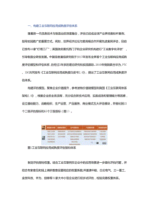 从应用成熟度评估看工业互联网的价值实现.docx